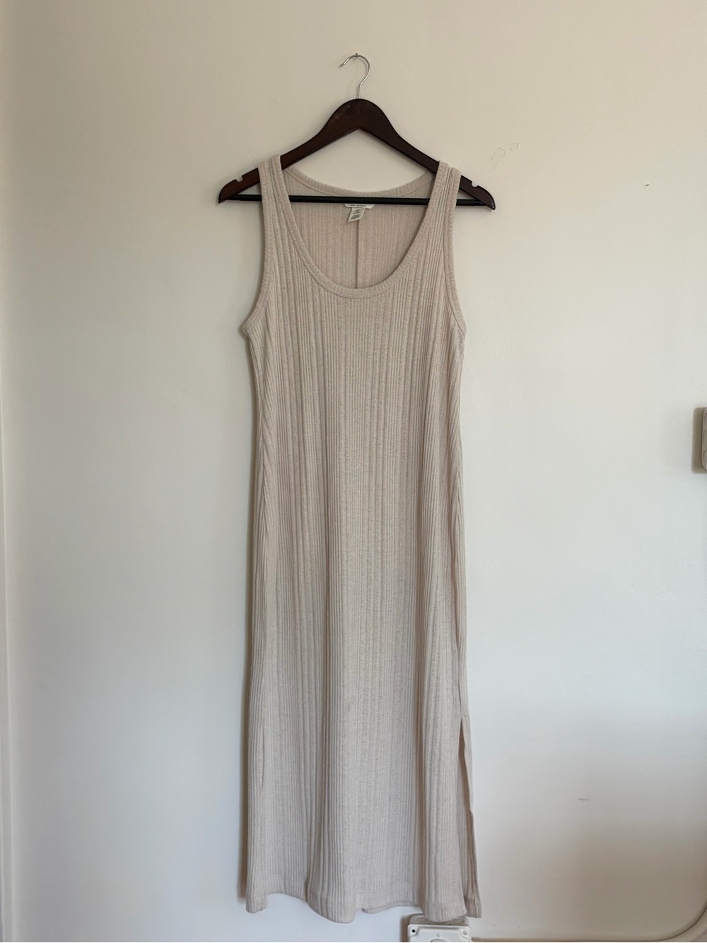 H&M MAMA Maternity Ribbed Sleeveless Maxi Dress